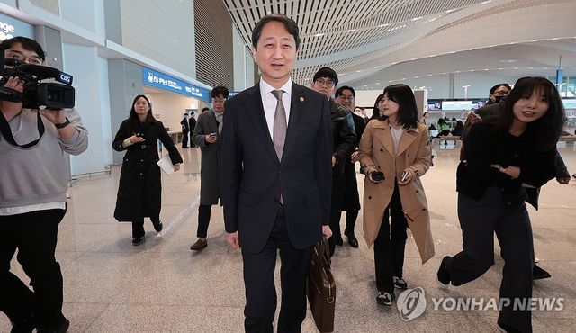 안덕근 장관, 미국 관세면제 등 요청 위해 미국으로 출국