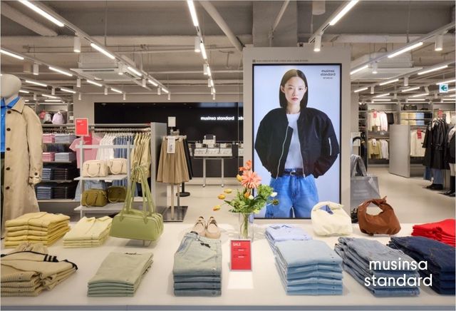 3월 13일 오픈 예정인 무신사 스탠다드 잠실 롯데월드몰점 매장