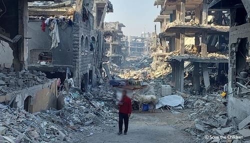 폐허로 변한 가자지구