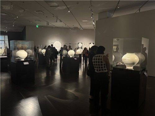 전시 사전 공개회 현장 모습 