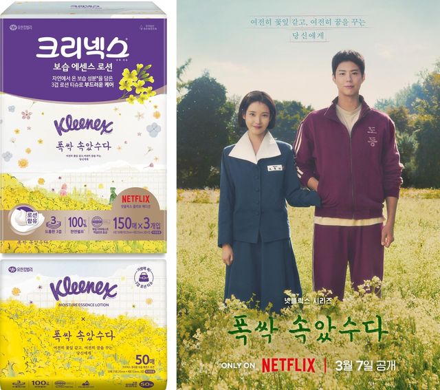 크리넥스, 넷플릭스 '폭싹 속았수다' 에디션