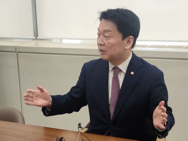 부산 방문한 국민의힘 안철수 의원