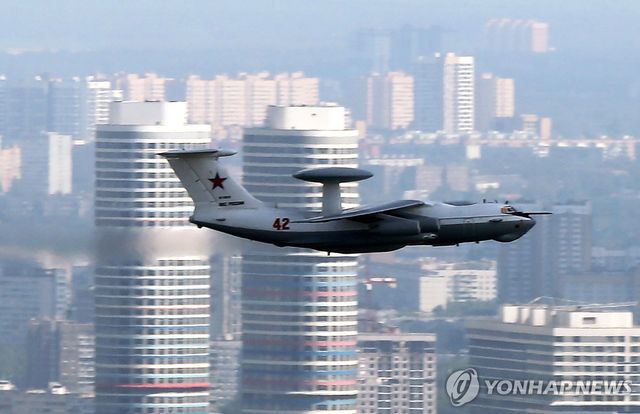 사진은 러시아의 조기경보통제기 A-50U