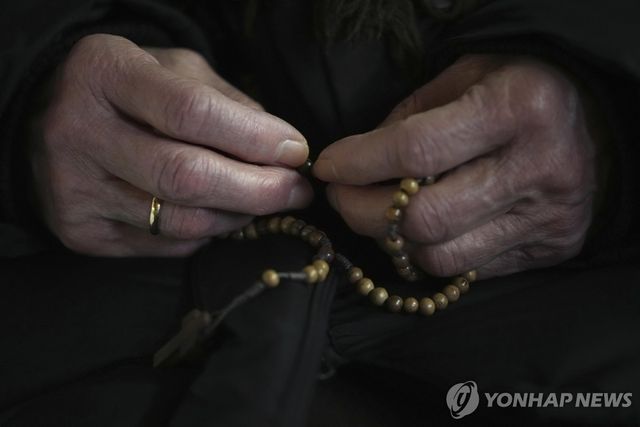 교황의 건강 회복 기원 묵주기도 