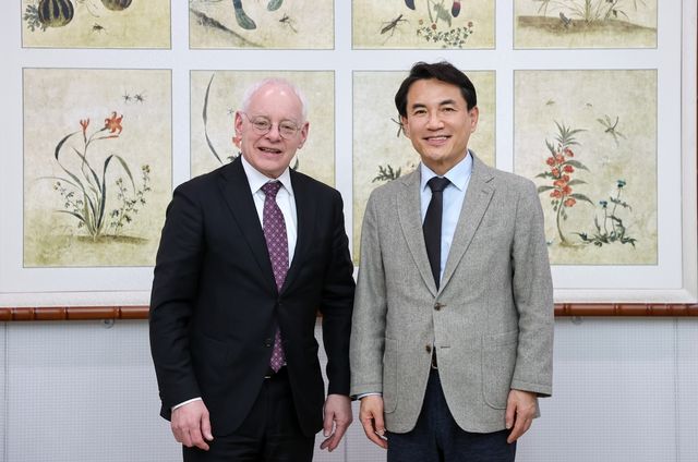 강원도 방문한 위르켄 바르케 독일 잘란트주 부총리 