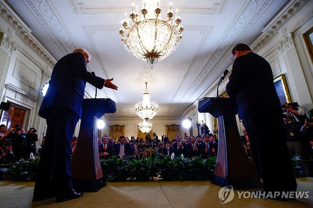 도널드 트럼프 미국 대통령과 이시바 시게루 일본 총리