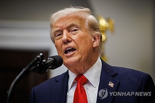 도널드 트럼프 미국 대통령 