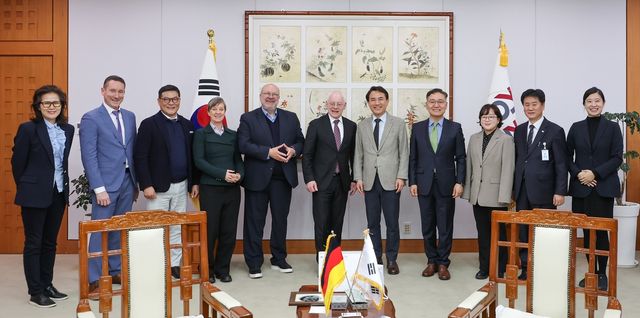 강원도 방문한 독일 잘란트주 방문단