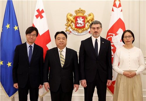 주조지아 초대 상주대사 신임장 제정식