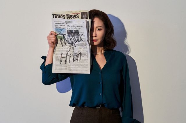 '그의 어머니'에서 어머니 '브렌다'역을 맡은 배우 김선영[국립극단 제공. 재판매 및 DB 금지]