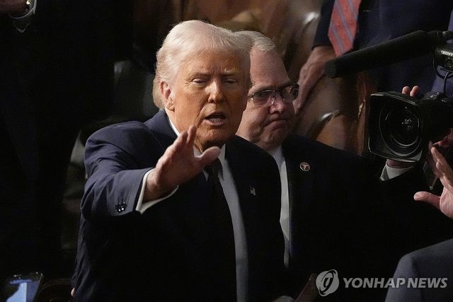 도널드 트럼프 미국 대통령