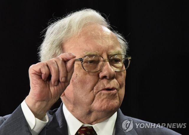 워런 버핏. [연합뉴스 자료사진]
