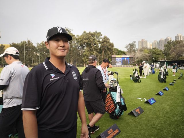 2라운드를 끝낸 대니 리.