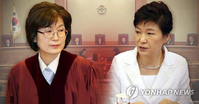 이정미 재판관, 박근혜 대통령 탄핵심판