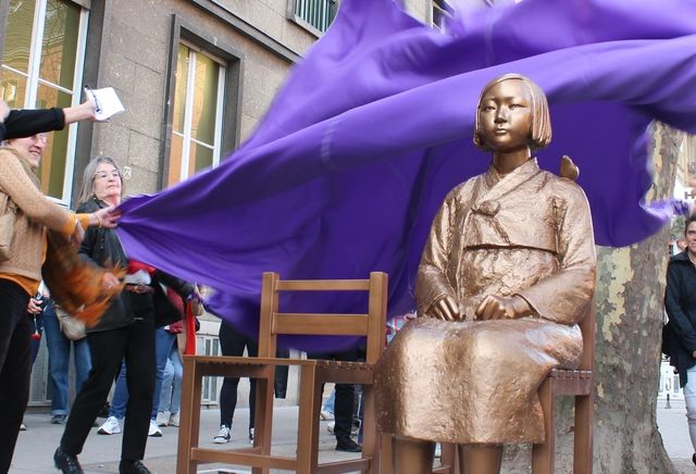 쾰른 평화의 소녀상 제막식