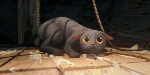 애니메이션 영화 '플로우' 속 한 장면