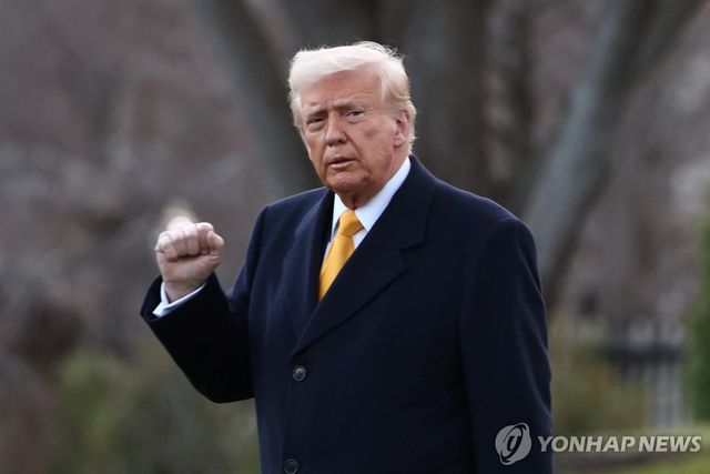 도널드 트럼프 미국 대통령 