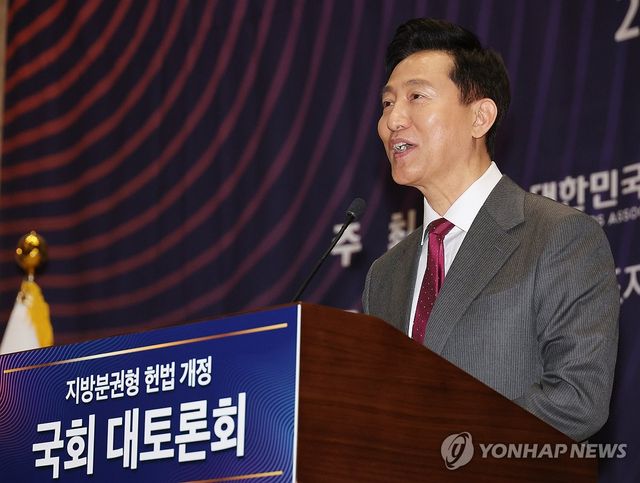 발언하는 오세훈 서울시장