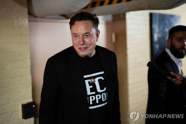 미국의 억만장자 기업인 일론 머스크