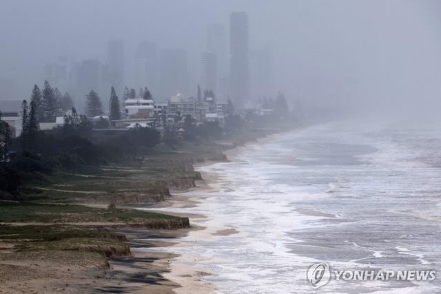 사이클론 강타한 호주