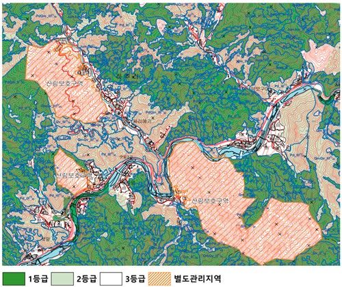 생태·자연도. [환경부 제공. 재판매 및 DB 금지]