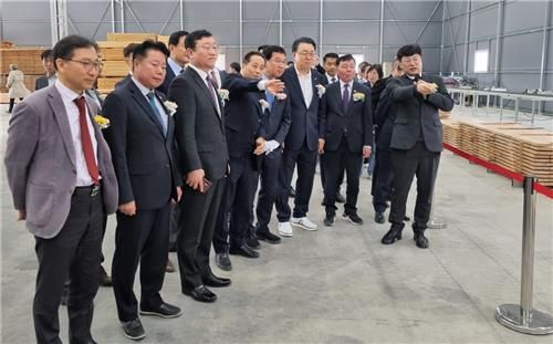 화순 목재산업단지 준공