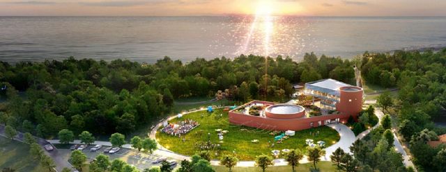 서천갯벌 방문자센터 조감도