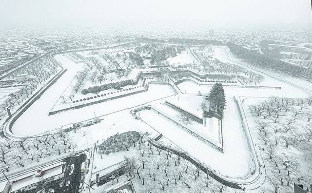 별 모양의 서양식 요새 '고료카쿠' [사진/권혁창 기자] 
