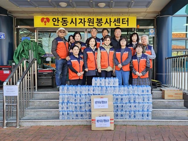 안동시자원봉사센터 방문한 강원 고성군자원봉사센터