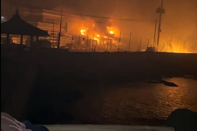 불타는 영덕 축산면 경정3리