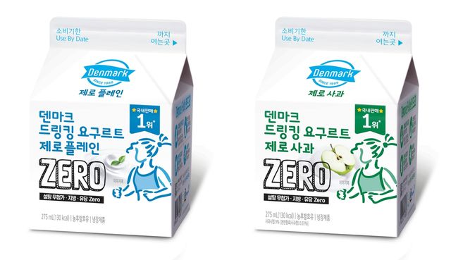 덴마크 드링킹 요구르트