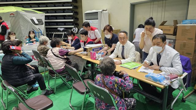 의사단체 의료 봉사