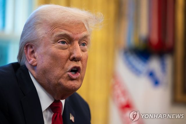 도널드 트럼프 미국 대통령