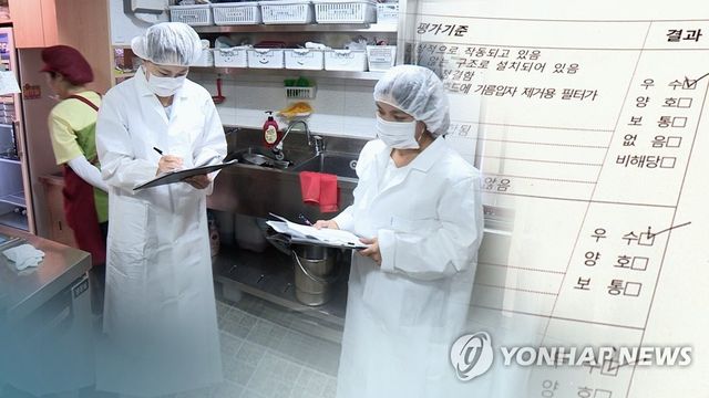 "별 보이면 안심하세요"…음식점 위생등급제(CG)