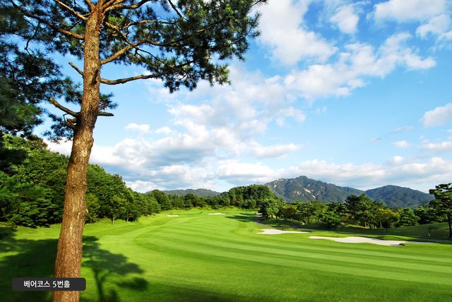 포천 베어크리크GC 전경. 