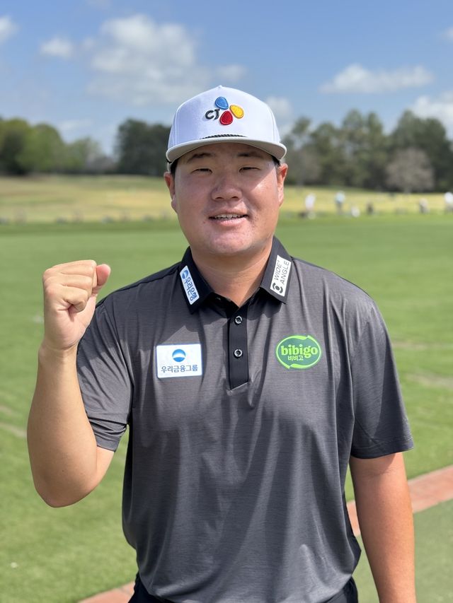 우리금융 챔피언십 3연패를 다짐하는 임성재.
