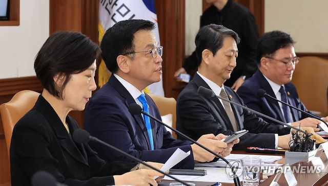 발언하는 최상목 부총리