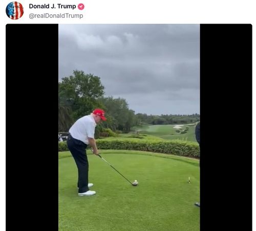 트럼프 대통령이 지난 6일 SNS에 올린 영상[트럼프 대통령 트루스소셜 계정. 재판매 및 DB 금지]