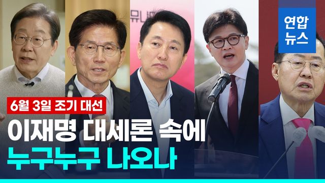 [영상] 이재명 대세론 속 줄잇는 출마선언…대선 누구누구 나오나 - 2