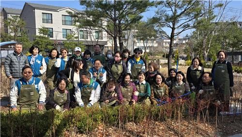 관동 캠퍼스 정원 개장