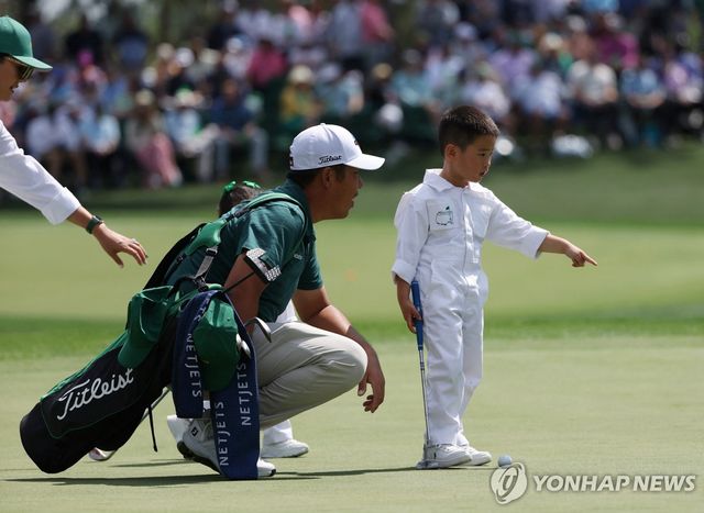 안병훈과 아들 선우군