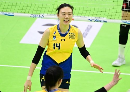 현대건설에서 뛴 베테랑 미들블로커 양효진