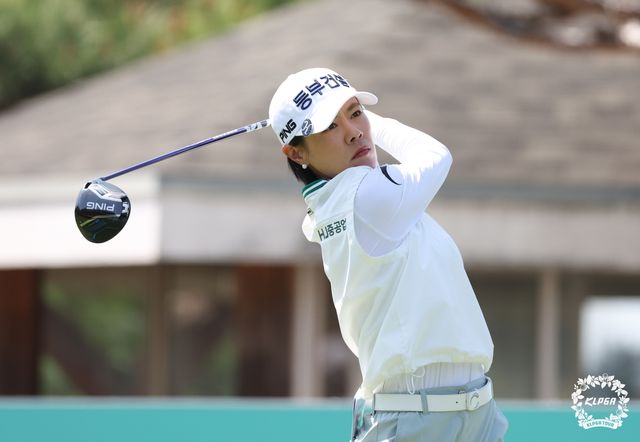 박주영의 티샷.
