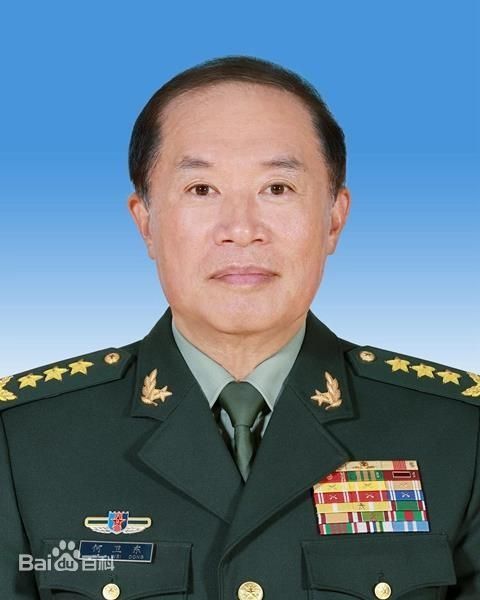 허웨이둥 중국 중앙군사위원회 부주석