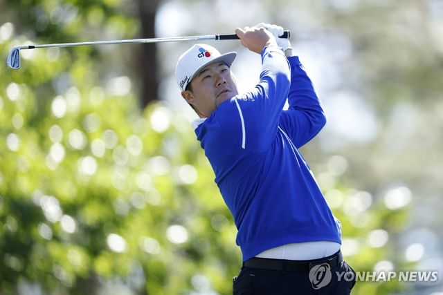 임성재의 2라운드 경기 모습