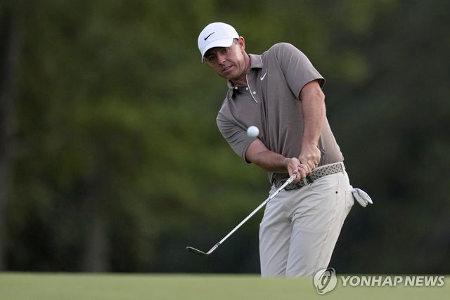 매킬로이의 경기 모습