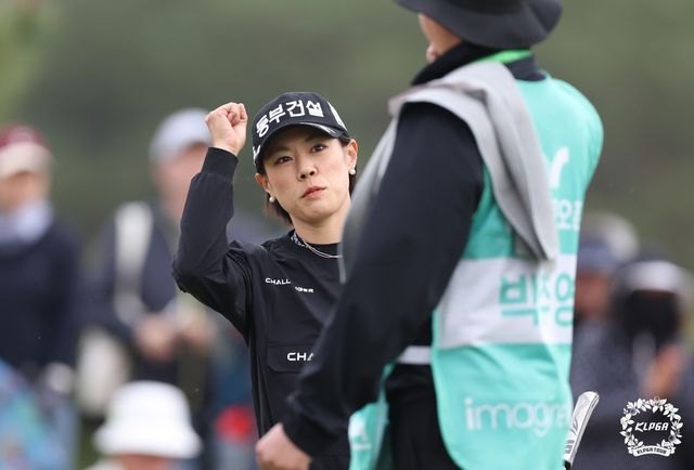 박주영의 3라운드 경기 모습. 