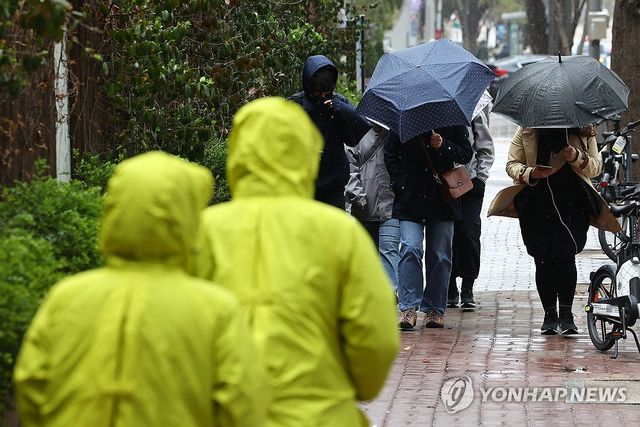 갑자기 쏟아진 우박