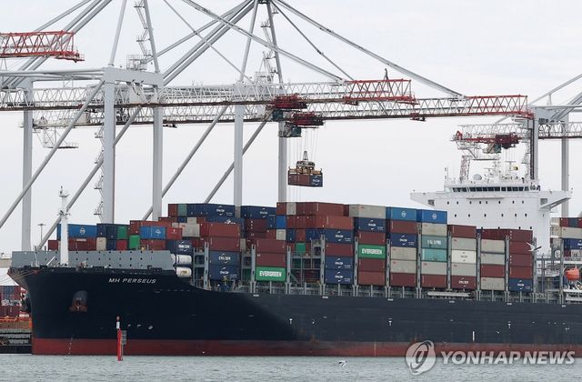 영국 사우스햄프턴항 