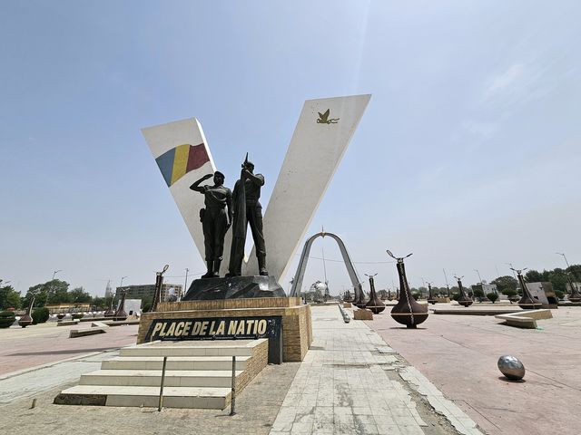 차드 수도 은자메나 모습